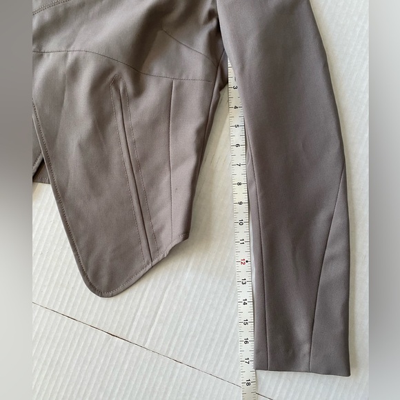 Vintage Diesel Evening Woman’s Wool Asymmetrical Military Style Jacket Size S - Picture 15 of 16